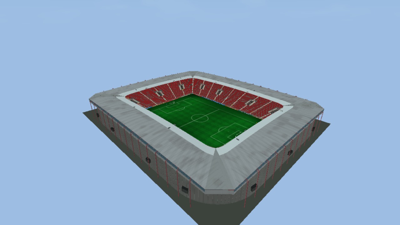 Existing Southampton-inspired Solent Park stadium model